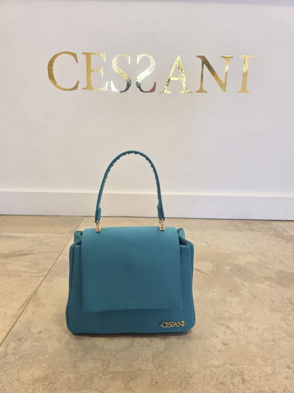 CESSANI couture-crafted chain handbag