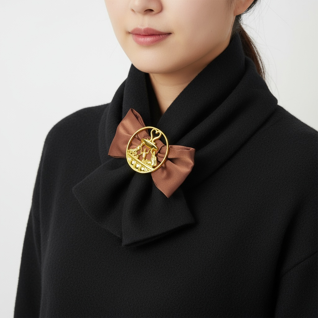 Cessani - Tritoni Scarf Holder - Image 2