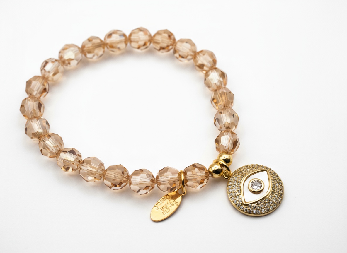 Malu` Evil Eye Beaded Bracelet